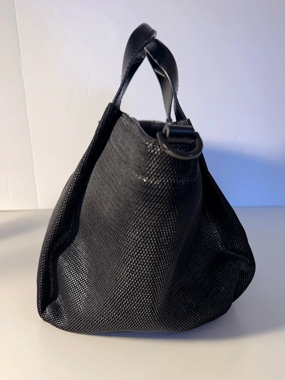 Transience Handbag or crossbody with Detachable Strap and Pouch